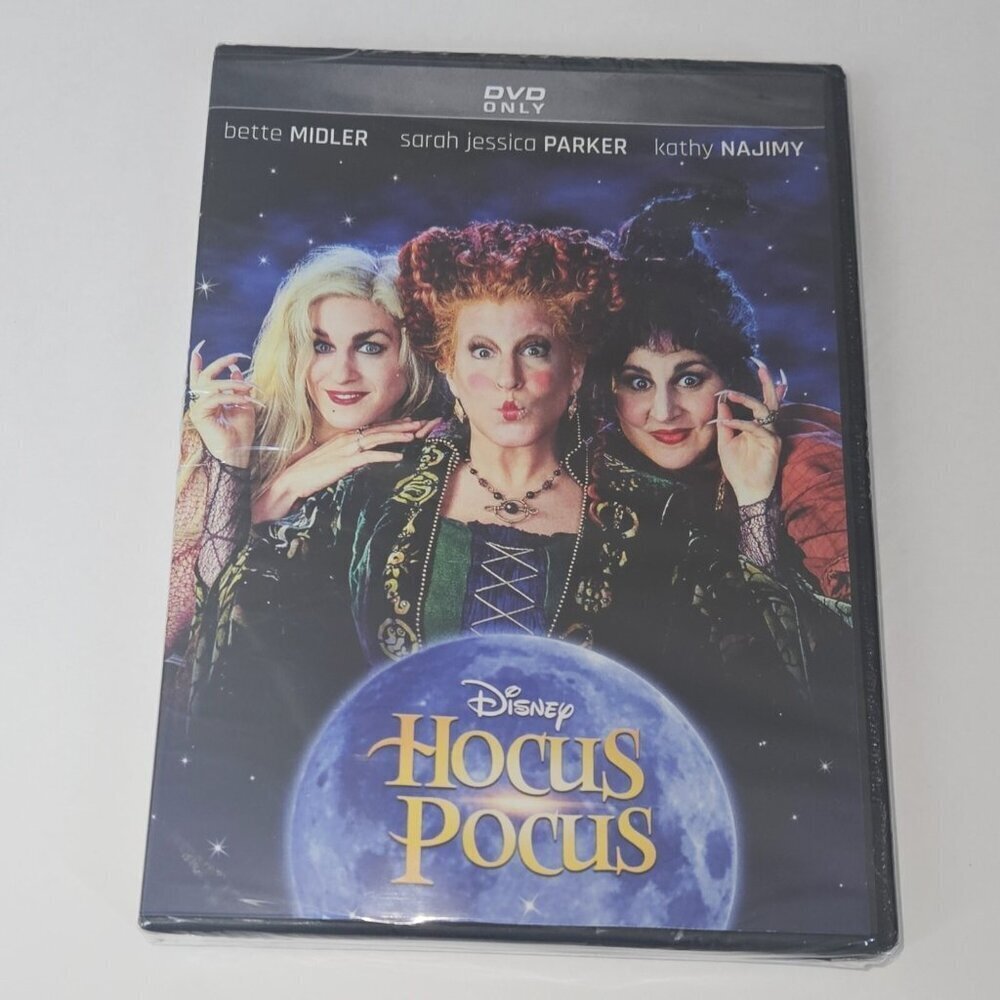 NEW Disney Hocus Pocus DVD Movie Widescreen Sanderson Sisters Halloween SEALED